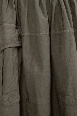 VISVIM Elevation Mil Olive Skirt| Skirts