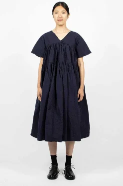 Casey Casey Elsa Dress Navy| Dresses