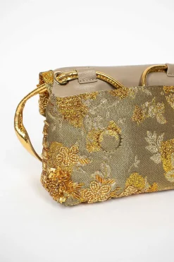 Dries Van Noten Embellished Mini Bag Gold| Bags