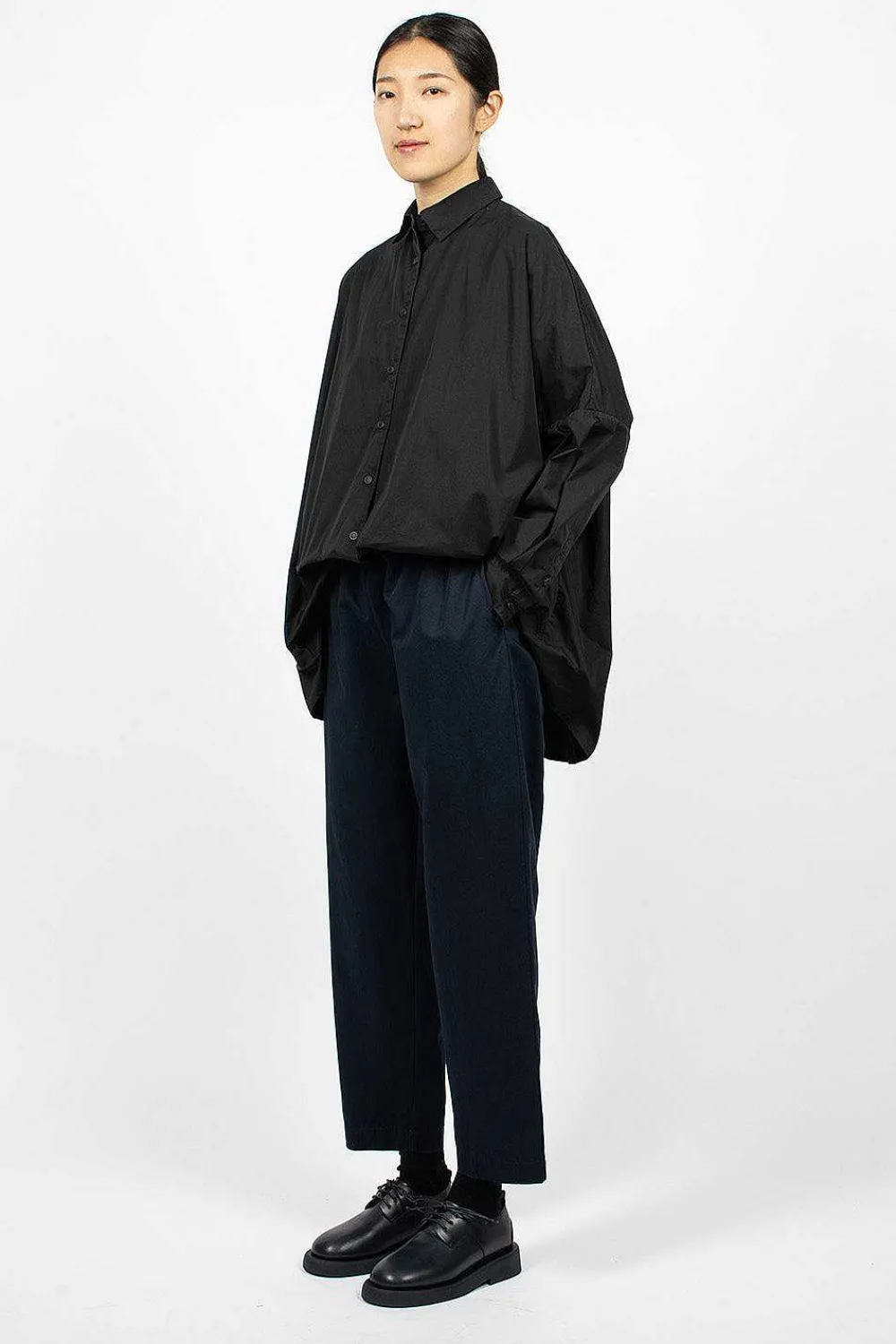Casey Casey Fabi Italian Pant Navy Twill| Trousers