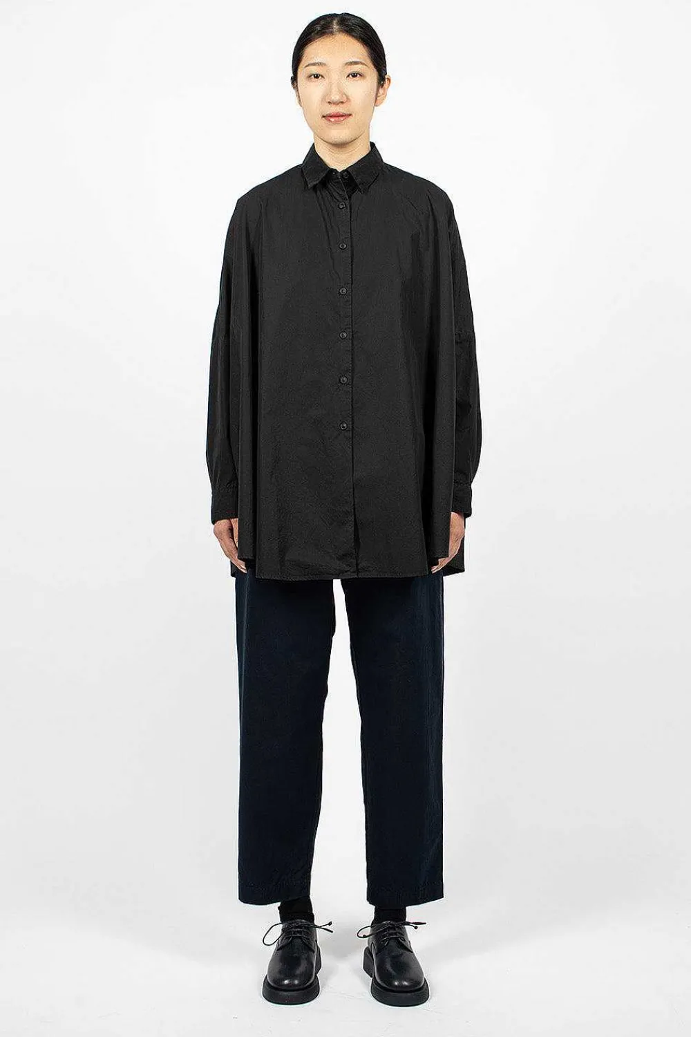 Casey Casey Fabi Italian Pant Navy Twill| Trousers