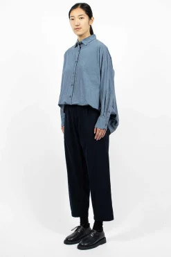 Casey Casey Fabi Militaire Pant Dark Navy| Trousers