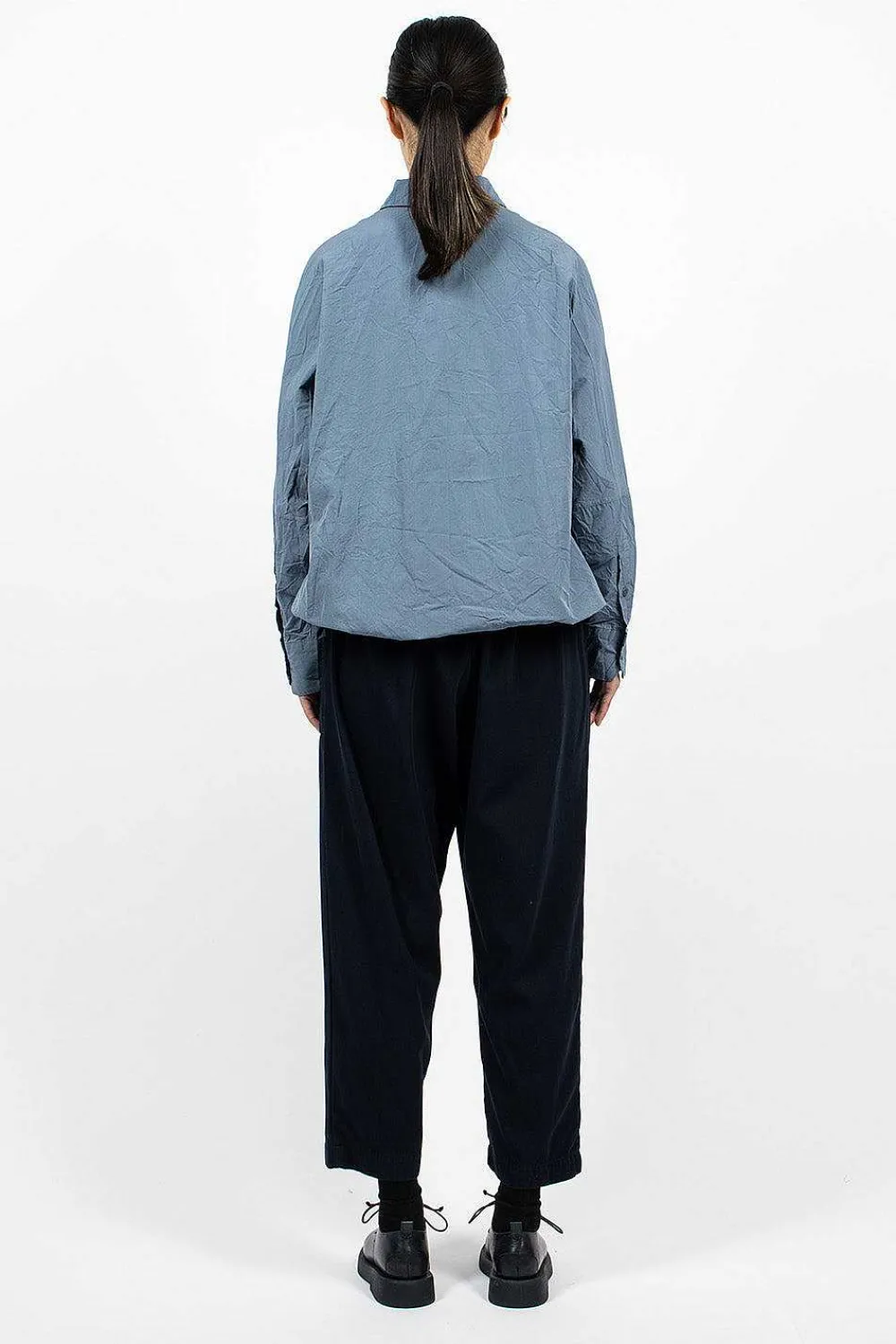 Casey Casey Fabi Militaire Pant Dark Navy| Trousers
