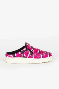 Acne Studios Face Mule Black/Pink| Sneakers