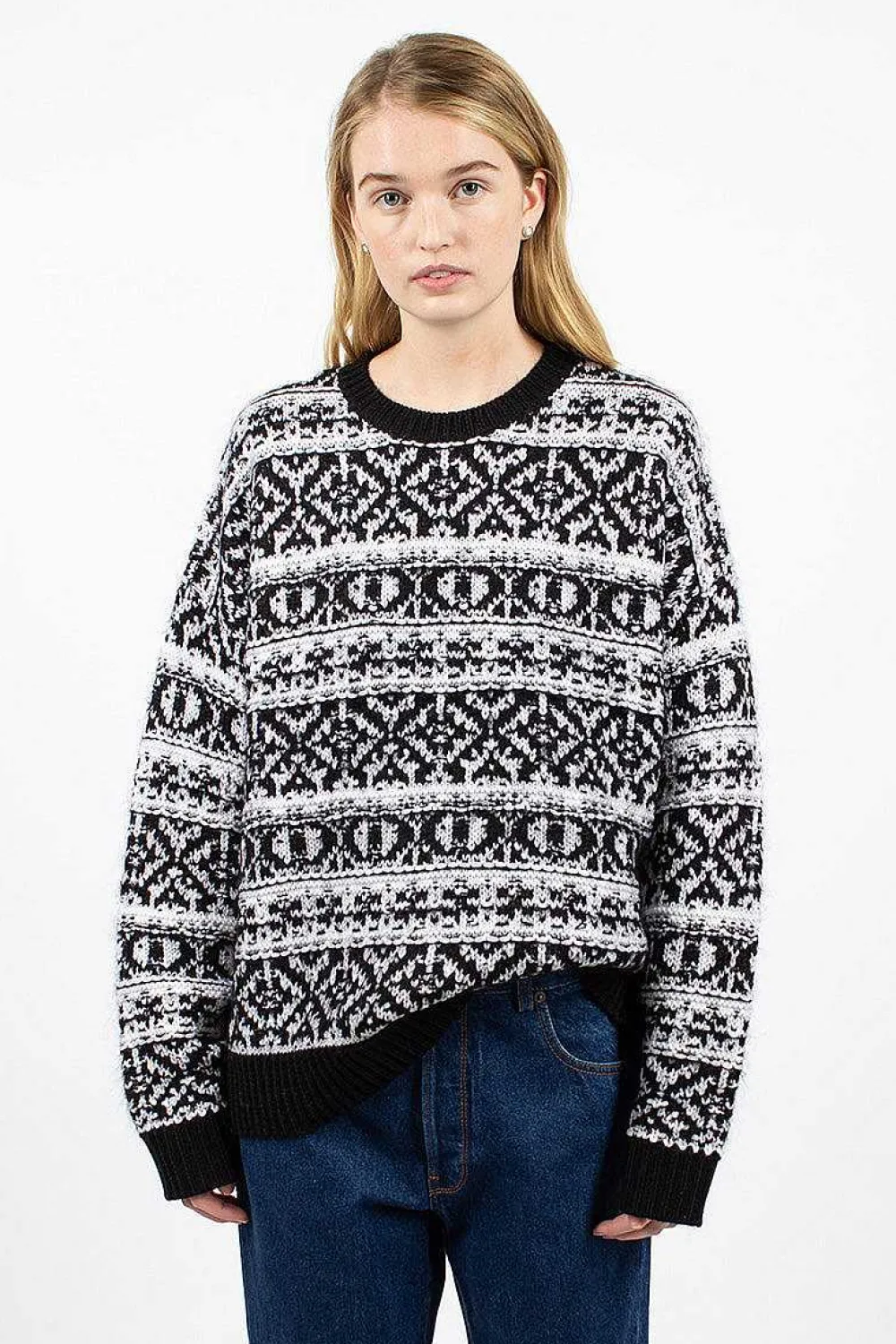 6397 Fairisle Knit Sweater| Knitwear