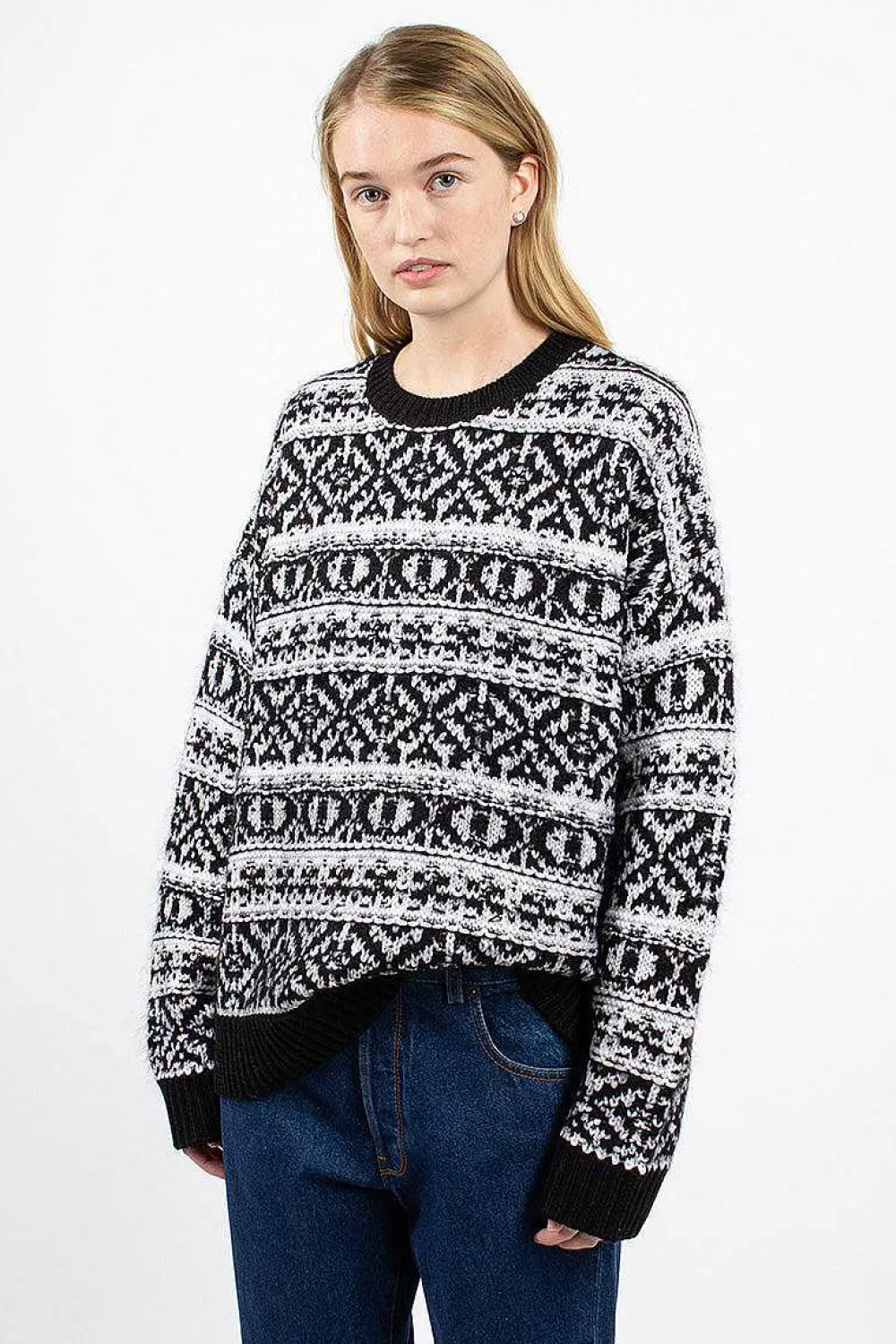 6397 Fairisle Knit Sweater| Knitwear