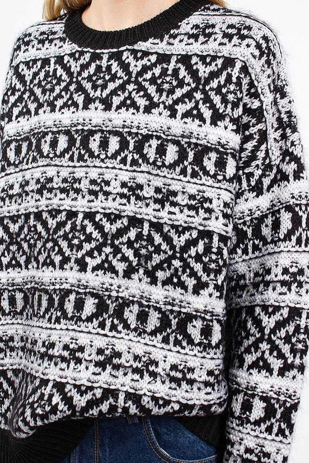 6397 Fairisle Knit Sweater| Knitwear