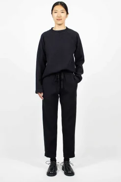 Casey Casey Felix Pant Navy Jersey| Trousers