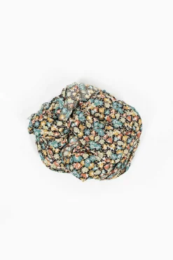 Daniela Gregis Floral Shawl Blue/Red/Orange Flowers| Scarves & Gloves