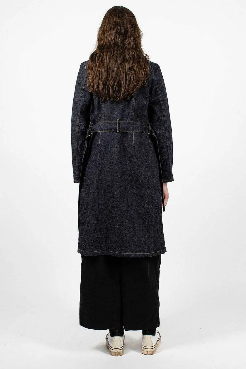 Needles F.P. Coat 10.5Oz Denim| Outerwear