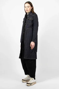 Needles F.P. Coat 10.5Oz Denim| Outerwear