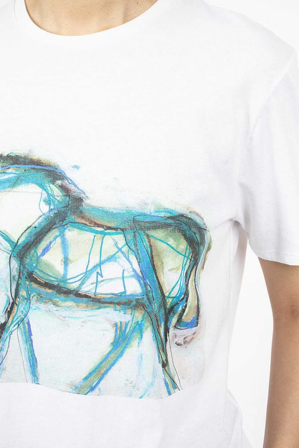 6397 Franna Horse Boy T| Tops