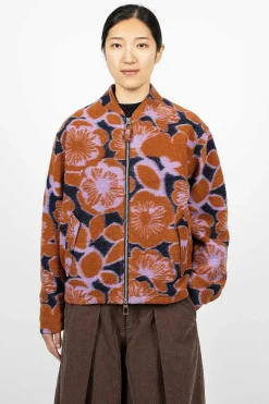 YMC Gabby Jacket Floral Navy| Outerwear