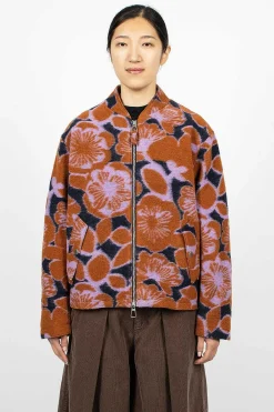 YMC Gabby Jacket Floral Navy| Outerwear