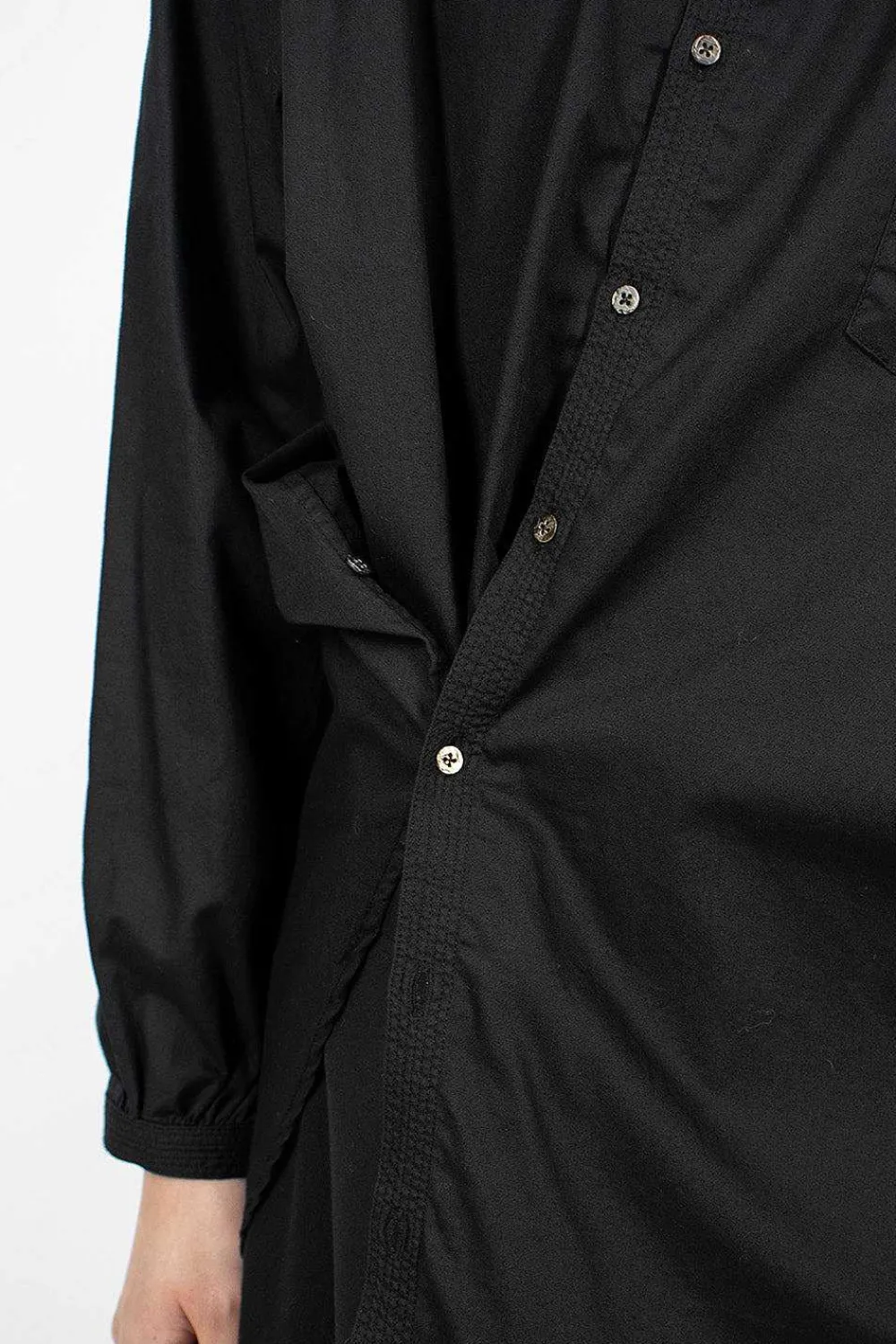 Kapital Giant Shaku Shirt Black| Tops