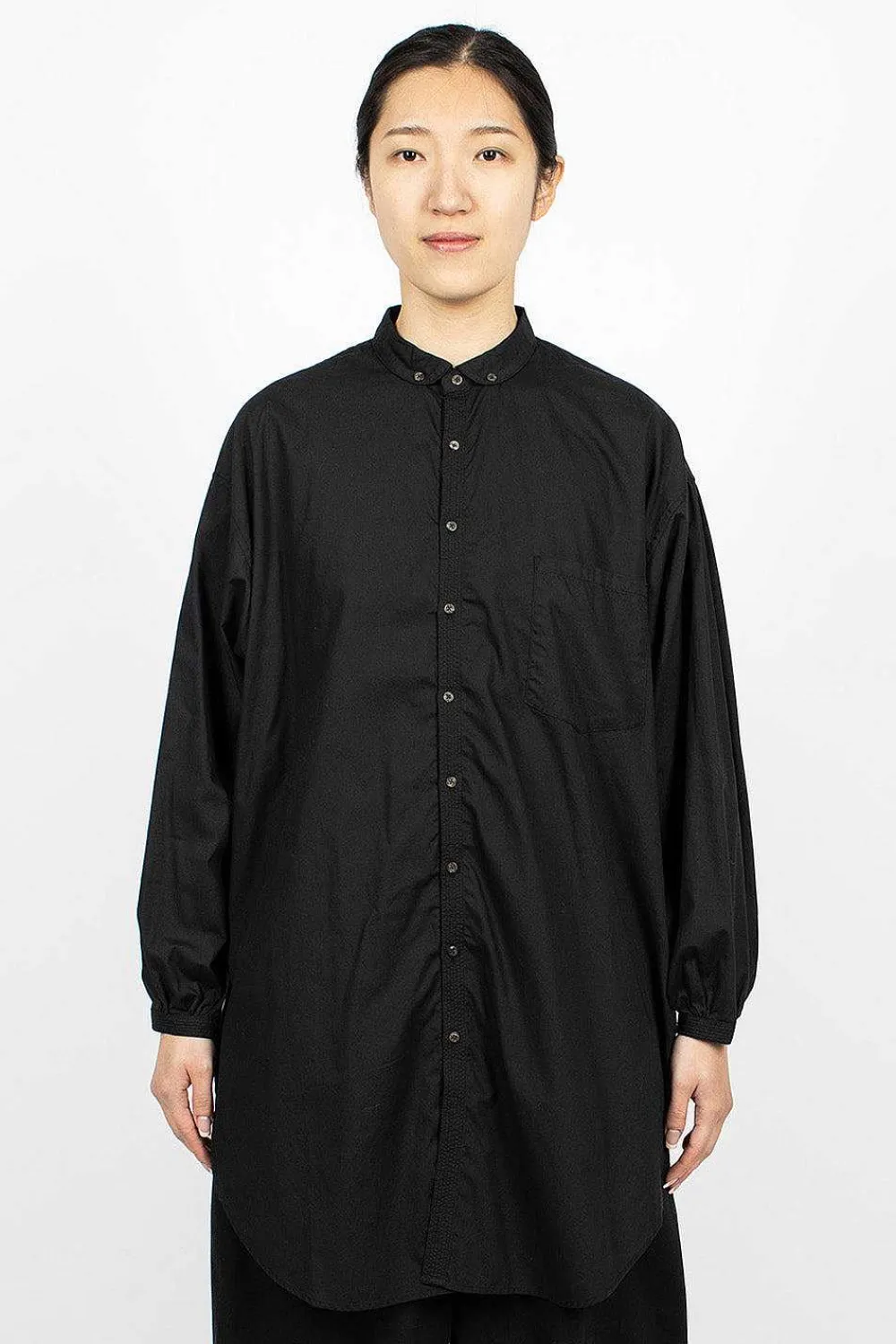 Kapital Giant Shaku Shirt Black| Tops
