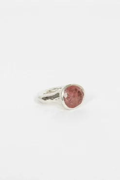 Rosa Maria Gina 2 Strawberry Quartz| Rings