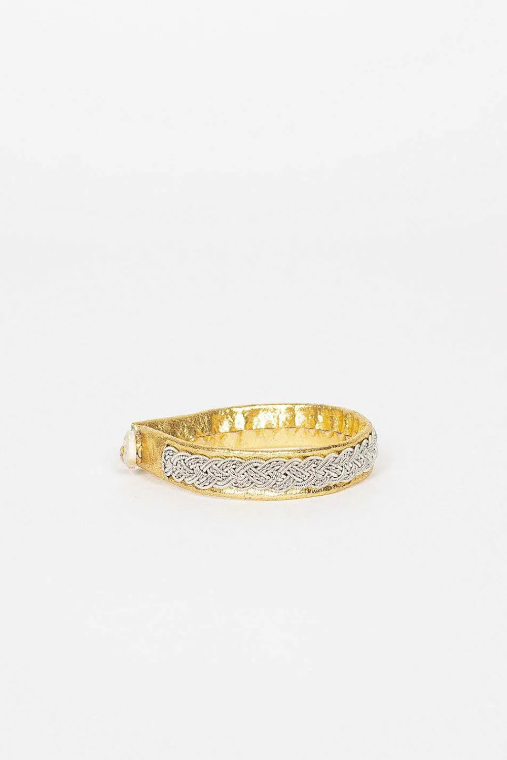 Maria Rudman Gold Hide B Bracelet 1| Bracelets