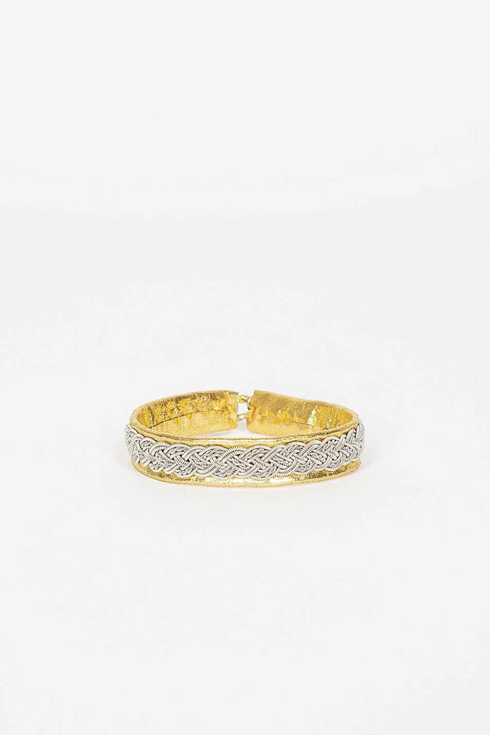 Maria Rudman Gold Hide B Bracelet 1| Bracelets