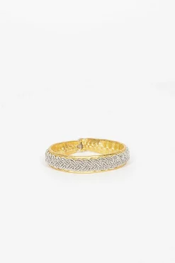 Maria Rudman Gold Hide B Bracelet 3| Bracelets
