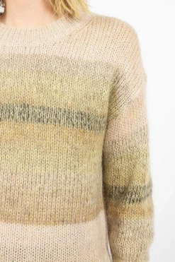 Acne Studios Gradient Crew Neck Knit| Knitwear