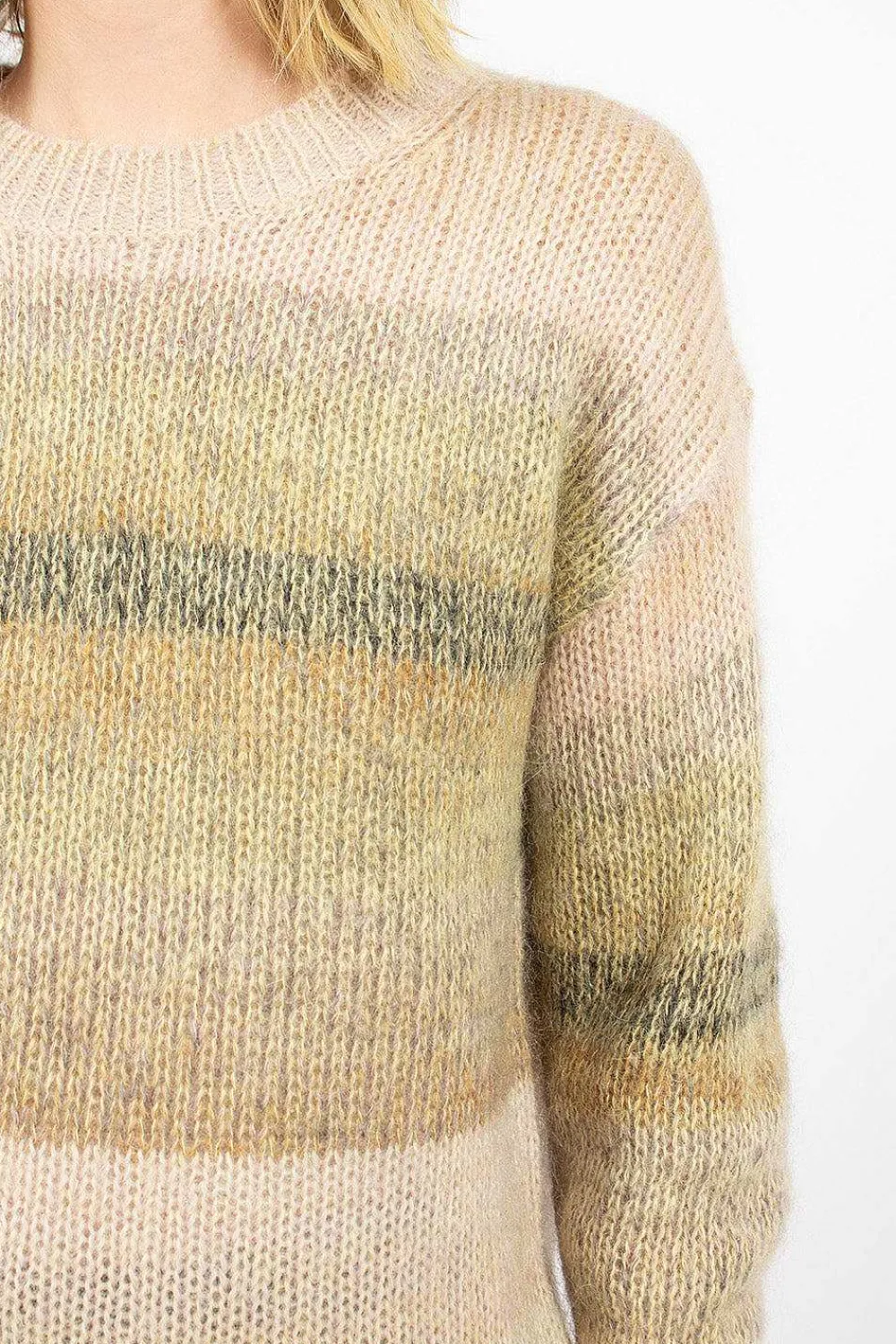 Acne Studios Gradient Crew Neck Knit| Knitwear