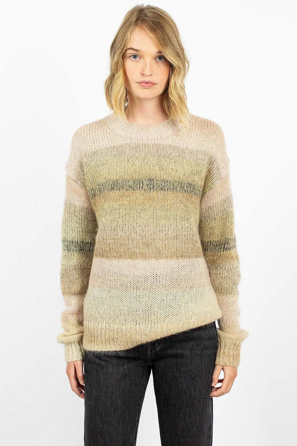 Acne Studios Gradient Crew Neck Knit| Knitwear