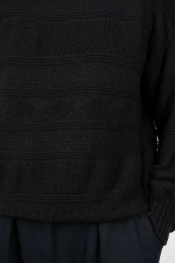 Margaret Howell Guernsey Jumper Black| Tops