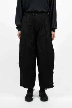 Needles H.D. Pant Fatigue Black| Trousers