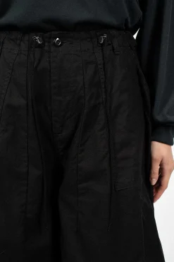 Needles H.D. Pant Fatigue Black| Trousers