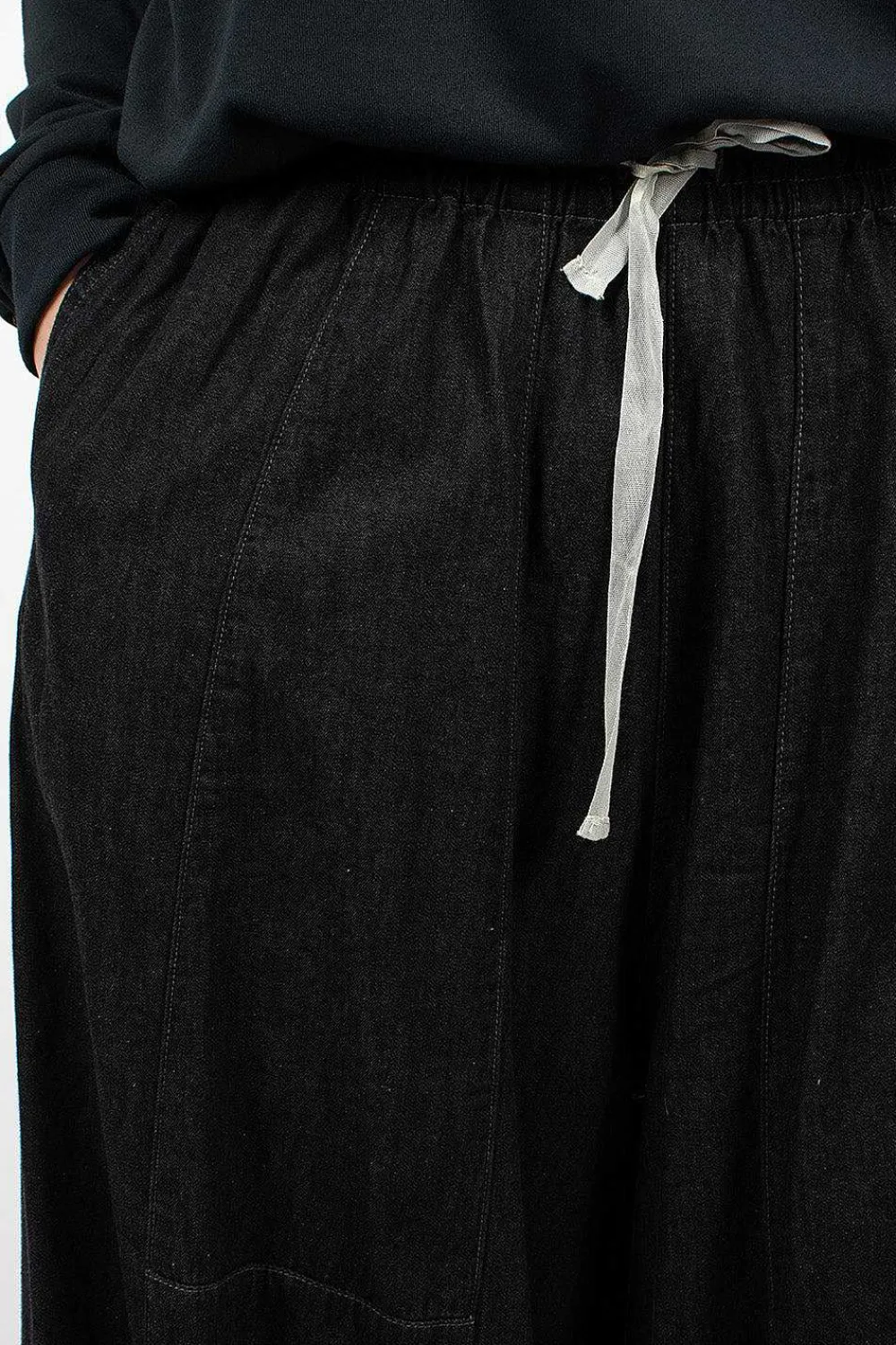 Needles H.D. Pant 6Oz Denim Black| Trousers
