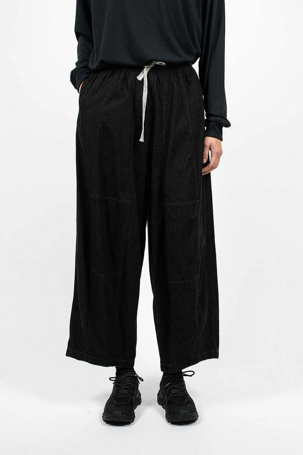 Needles H.D. Pant 6Oz Denim Black| Trousers