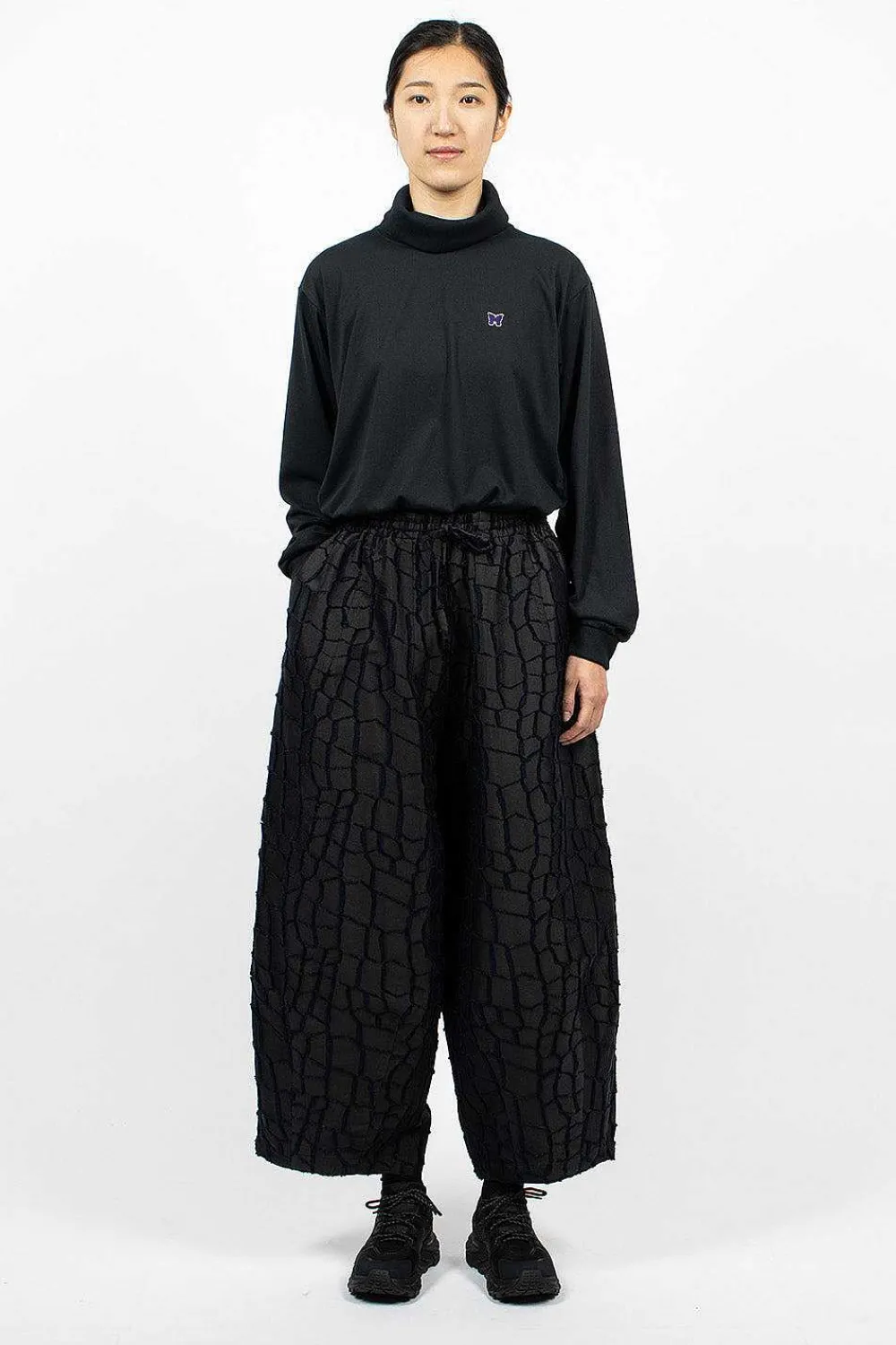 Needles H.D.P. Pant Crocodile Charcoal| Trousers