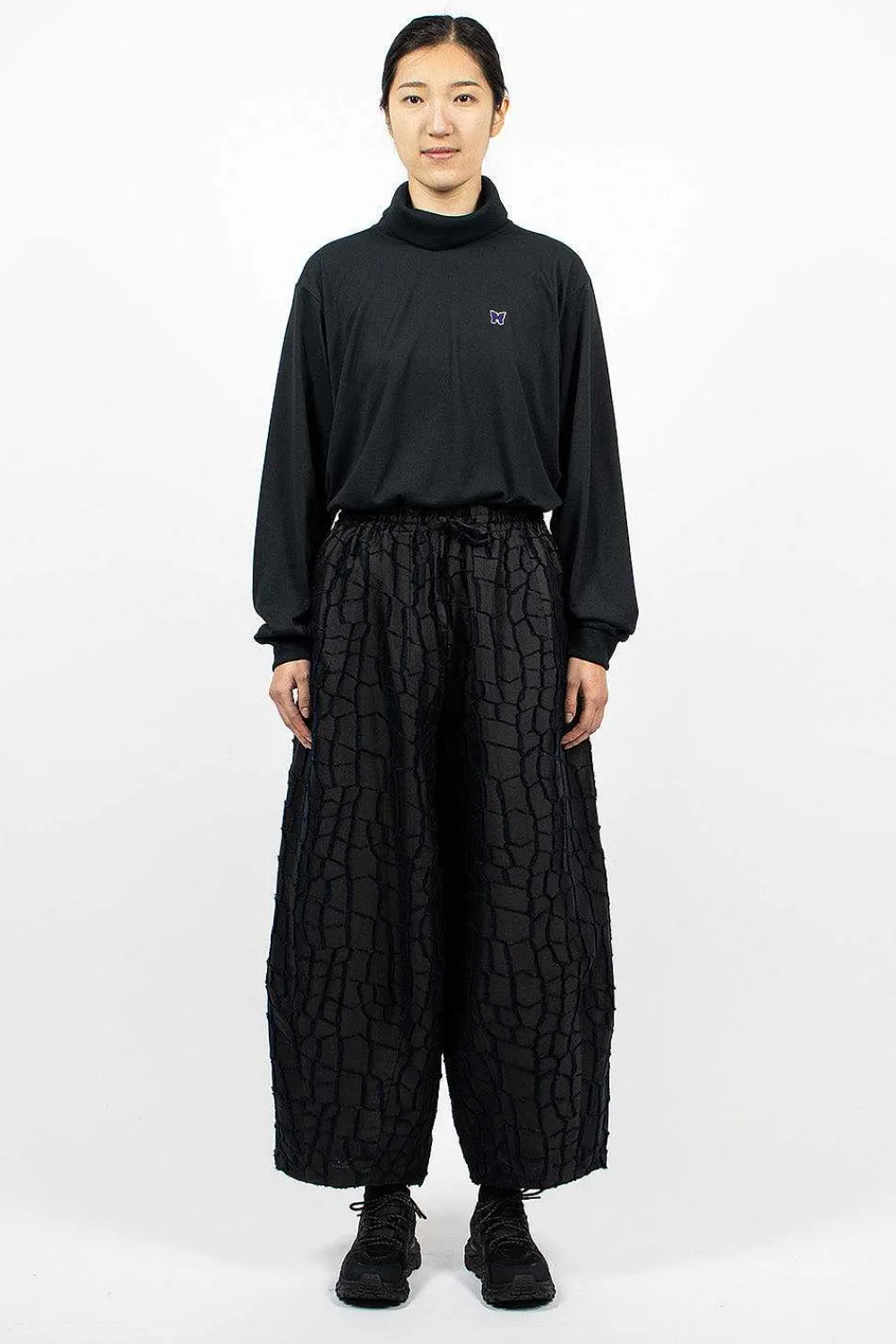 Needles H.D.P. Pant Crocodile Charcoal| Trousers