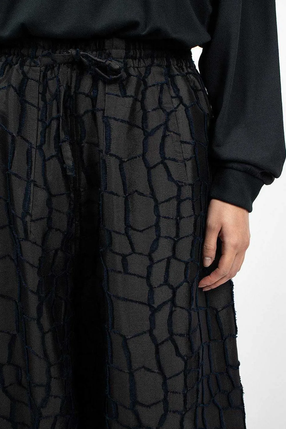 Needles H.D.P. Pant Crocodile Charcoal| Trousers
