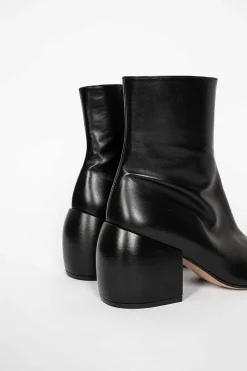 Dries Van Noten Heeled Half Boot Black| Boots