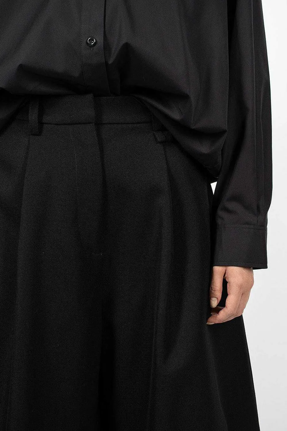 Simone Rocha Hem Cuff Wide Trouser| Trousers