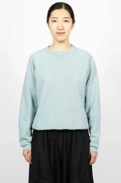 Sunray Hina Crew Neck Sweatshirt Tourmaline| Tops