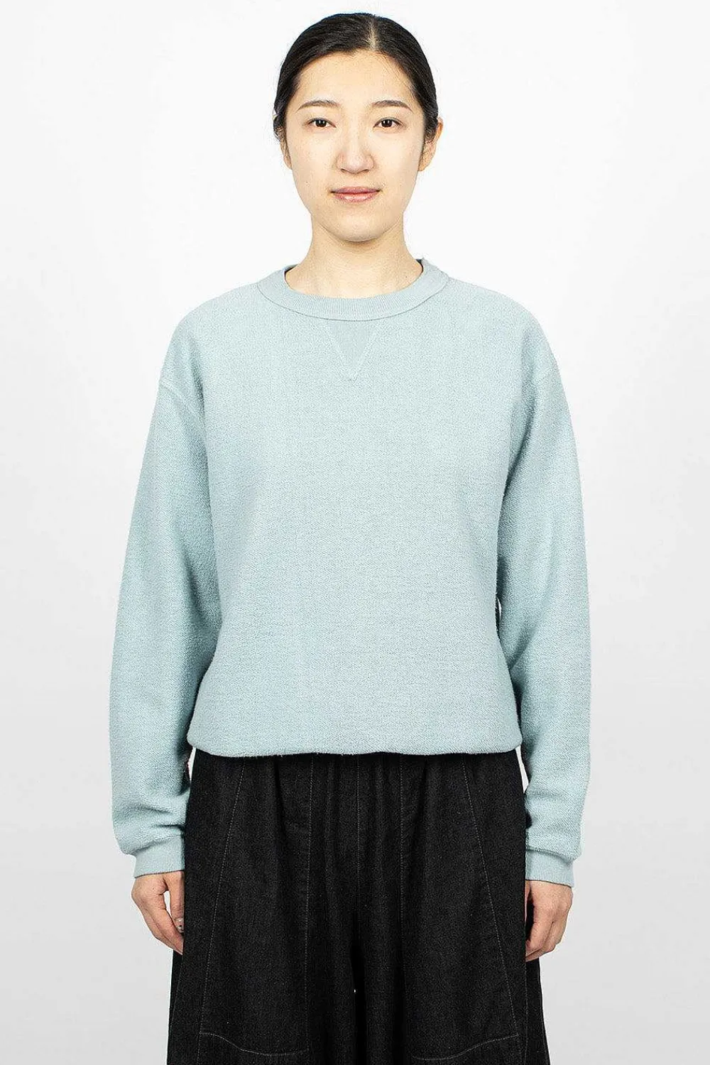 Sunray Hina Crew Neck Sweatshirt Tourmaline| Tops