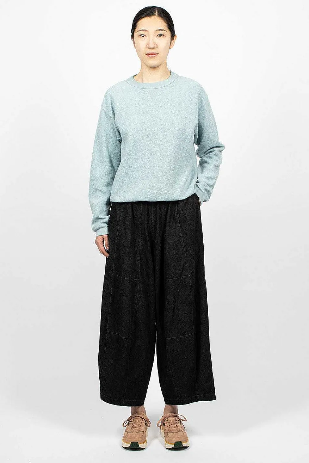 Sunray Hina Crew Neck Sweatshirt Tourmaline| Tops