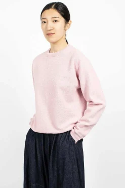 Sunray Hina Crew Neck Sweatshirt Bleached Mauve| Tops