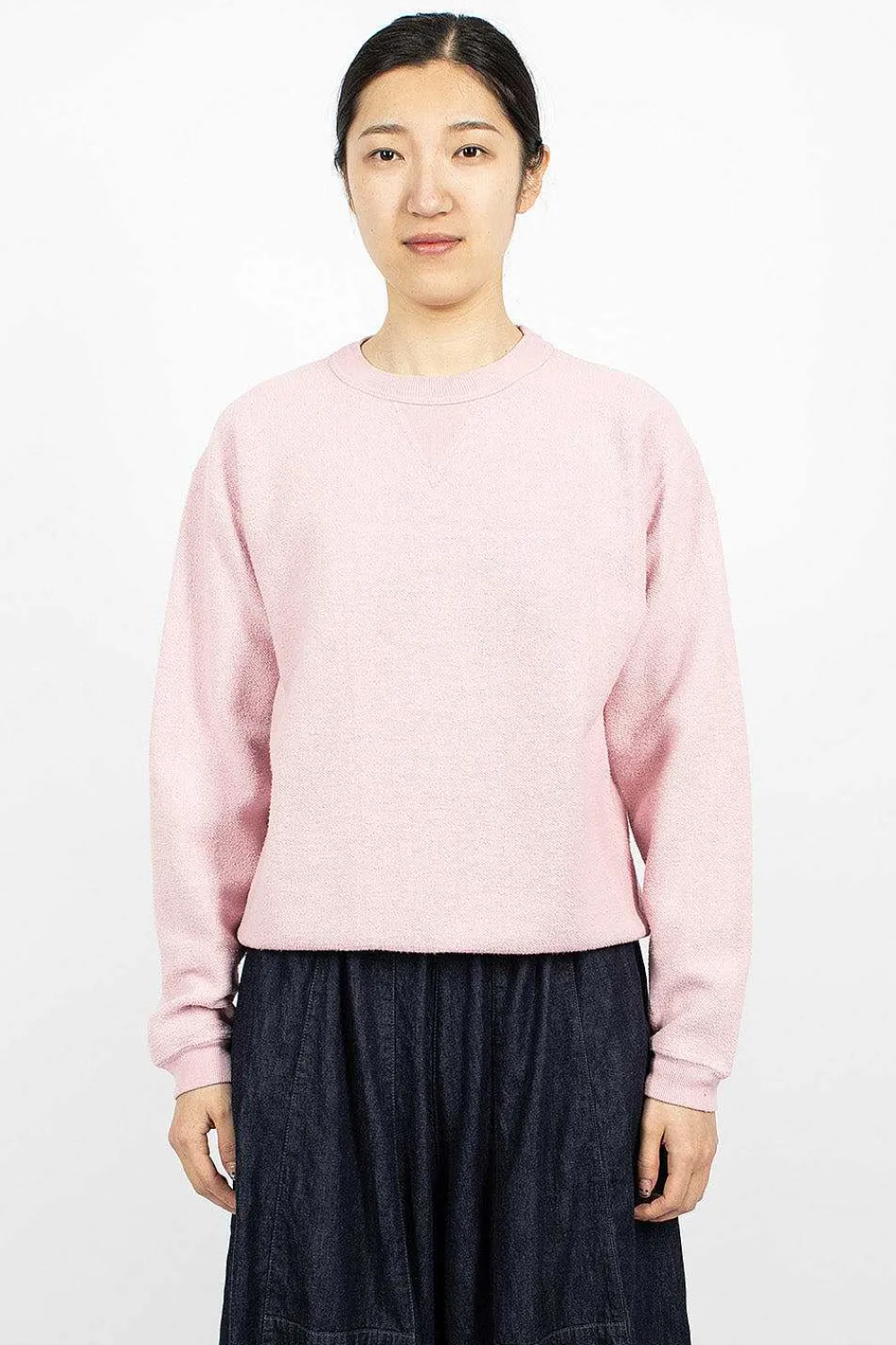 Sunray Hina Crew Neck Sweatshirt Bleached Mauve| Tops