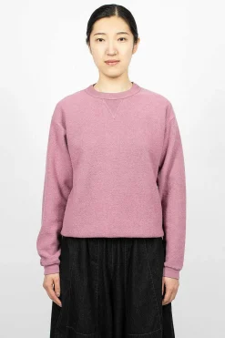 Sunray Hina Crew Neck Sweatshirt Dusky Orchid| Tops