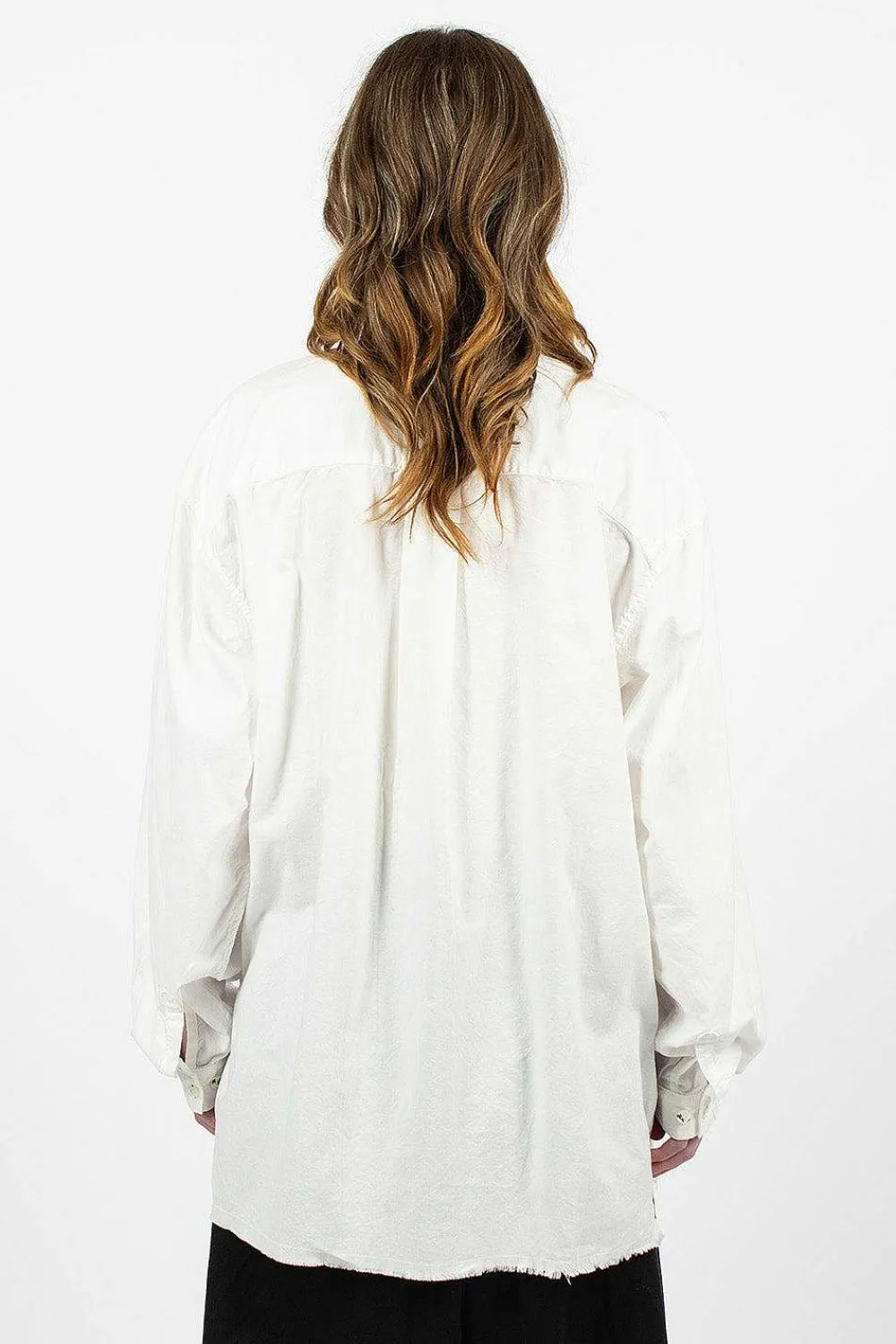 Kapital Hobo Patchwork Dress Shirt White| Shirts