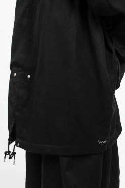 VISVIM Jane Fishtail Parka Black| Outerwear