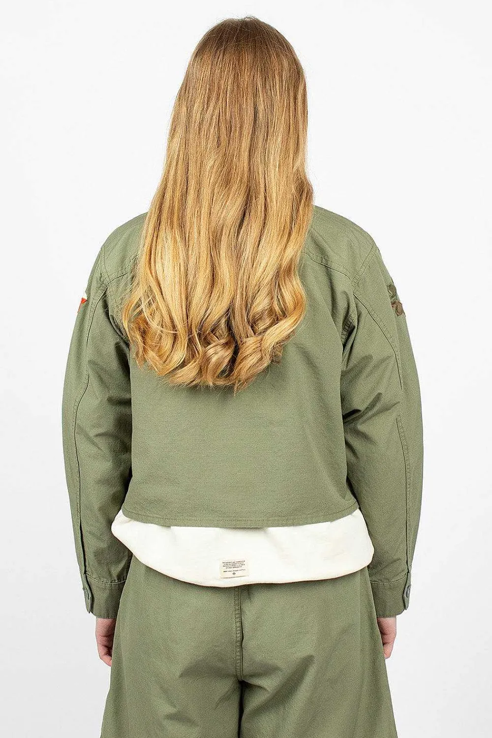 Nigel Cabourn Jk-50 Nam Cropped Jacket Army| Outerwear