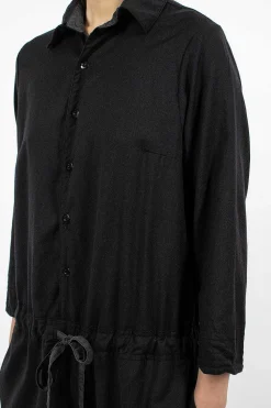 Chez Vidalenc Jumpy Wool Marl Black| Trousers