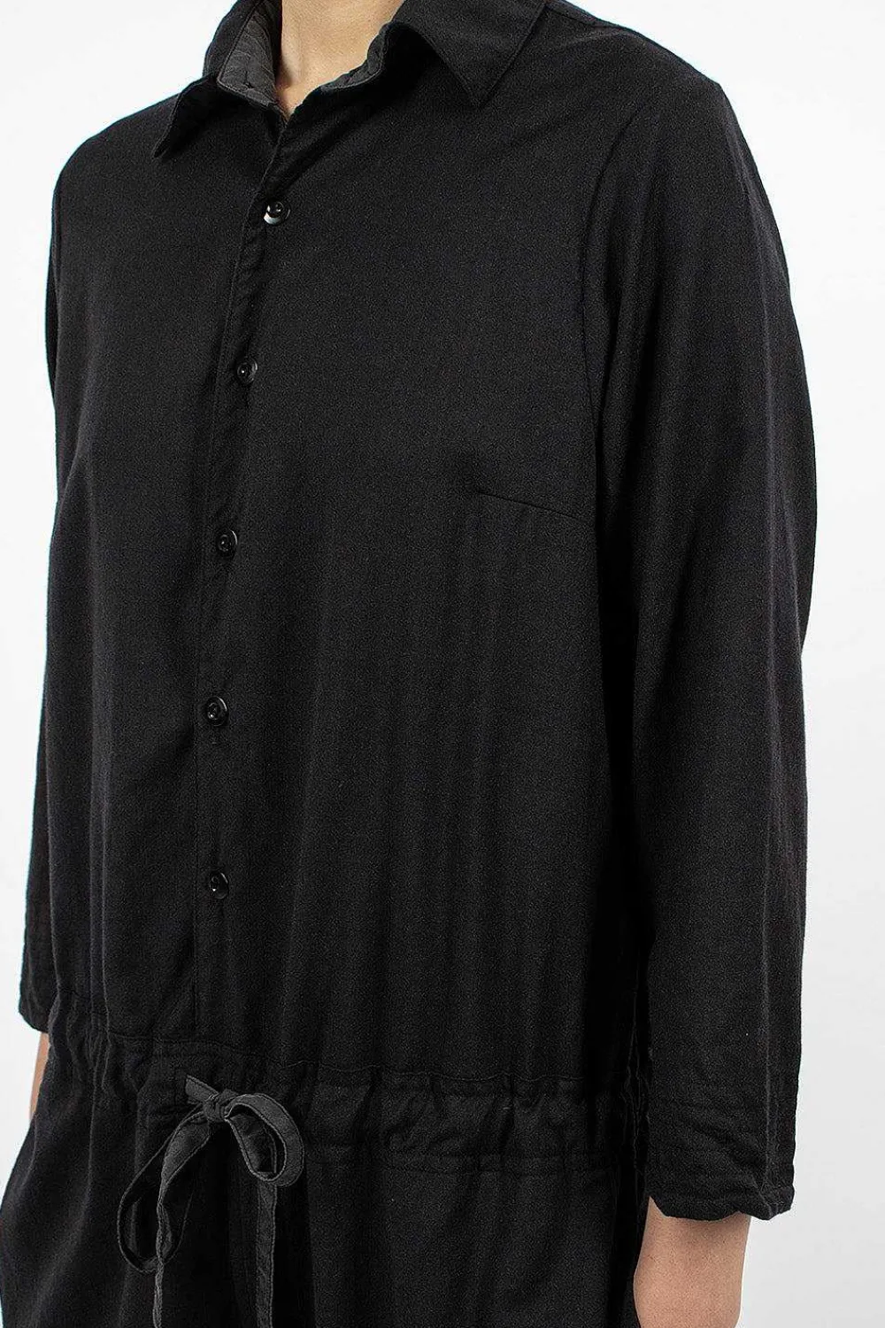 Chez Vidalenc Jumpy Wool Marl Black| Trousers