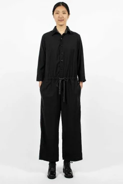 Chez Vidalenc Jumpy Wool Marl Black| Trousers