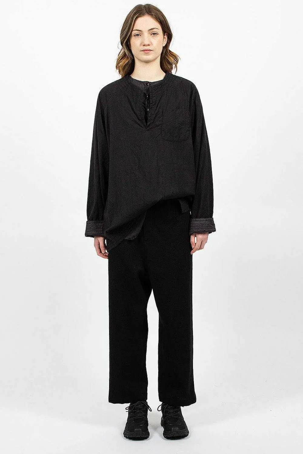 Chez Vidalenc Kasak Top Black| Tops